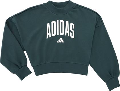 ΦΟΥΤΕΡ SEASONALS ESSENTIALS COLLEGIATE TYPOGRAPHY CREWNECK SWEATSHIRT K ADIDAS