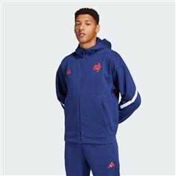 FRANCE TRAVEL Z.N.E. FULL-ZIP HOODED TRACK TOP (9000204617-5123) ADIDAS