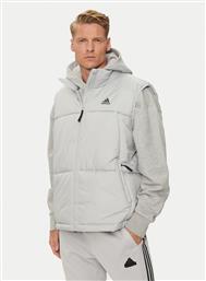 ΓΙΛΕΚΟ 3-STRIPES IX8871 ΓΚΡΙ LOOSE FIT ADIDAS από το MODIVO