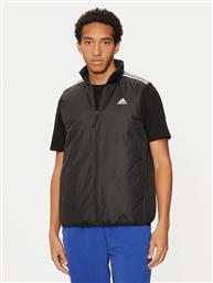 ΓΙΛΕΚΟ ESSENTIALS IZ0505 ΜΑΥΡΟ REGULAR FIT ADIDAS από το MODIVO