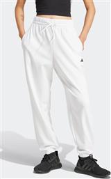 ΓΥΝΑΙΚΕΙΟ ΠΑΝΤΕΛΟΝΙ ΦΟΡΜΑΣ REGULAR FIT ''ESSENTIALS SMALL LOGO FRENCH TERRY CUFFED'' - JD9923 ΛΕΥΚΟ ADIDAS