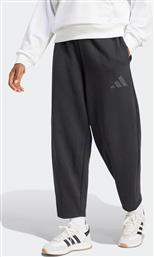 ΓΥΝΑΙΚΕΙΟ ΨΗΛΟΜΕΣΟ ΠΑΝΤΕΛΟΝΙ ΦΟΡΜΑΣ BARREL FIT ''ESSENTIALS CONTEMPORARY LOGO FLEECE'' - JD9974 ΜΑΥΡΟ ADIDAS