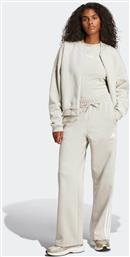 ΓΥΝΑΙΚΕΙΟ ΨΗΛΟΜΕΣΟ ΠΑΝΤΕΛΟΝΙ ΦΟΡΜΑΣ REGULAR FIT ''ESSENTIALS 3-STRIPES OPEN-HEM FLEECE'' - JW9215 ΜΠΕΖ ADIDAS