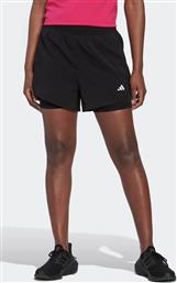 ΓΥΝΑΙΚΕΙΟ ΣΟΡΤΣ ΜΟΝΟΧΡΩΜΟ REGULAR FIT ''AEROREADY 2 IN 1'' - HN1044 ΜΑΥΡΟ ADIDAS από το NOTOS