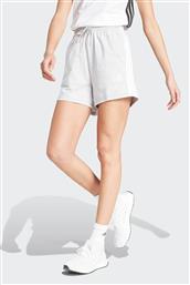 ΓΥΝΑΙΚΕΙΟ ΣΟΡΤΣ REGULAR FIT ''ESSENTIALS 3-STRIPES HIGH WAISTED'' - IN6174 ΓΚΡΙ ADIDAS