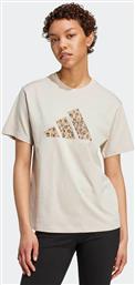 ΓΥΝΑΙΚΕΙΟ T-SHIRT REGULAR FIT ''ANIMAL LOGO'' - JM4423 ΜΠΕΖ ADIDAS