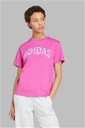 ΓΥΝΑΙΚΕΙΟ T-SHIRT REGULAR FIT ''CAMO GRAPHIC'' - JN9104 ΡΟΖ ADIDAS