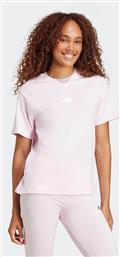 ΓΥΝΑΙΚΕΙΟ T-SHIRT REGULAR FIT ''ESSENTIALS 3-STRIPES COTTON'' - JE1226 ΡΟΖ ΑΝΟΙΧΤΟ ADIDAS