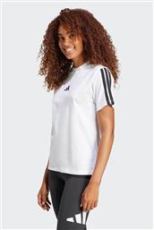 ΓΥΝΑΙΚΕΙΟ T-SHIRT REGULAR FIT ''ESSENTIALS 3-STRIPES'' - JM2394 ΛΕΥΚΟ ADIDAS