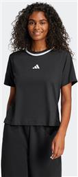 ΓΥΝΑΙΚΕΙΟ T-SHIRT REGULAR FIT ''ESSENTIALS COLOR POP'' - JD5551 ΜΑΥΡΟ ADIDAS