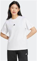 ΓΥΝΑΙΚΕΙΟ T-SHIRT REGULAR FIT ''ESSENTIALS SMALL LOGO'' - JC5944 ΛΕΥΚΟ ADIDAS