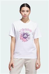 ΓΥΝΑΙΚΕΙΟ T-SHIRT REGULAR FIT ''FLORAL'' - JN2523 ΛΕΥΚΟ ADIDAS
