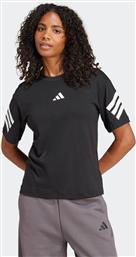 ΓΥΝΑΙΚΕΙΟ T-SHIRT REGULAR FIT ''FUTURE ICONS 3-STRIPES'' - JE0237 ΜΑΥΡΟ ADIDAS