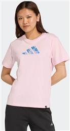 ΓΥΝΑΙΚΕΙΟ T-SHIRT REGULAR FIT ''SOFT SIDE GRAPHIC'' - JV6084 ΡΟΖ ADIDAS