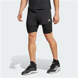 HEAT.RDY TWO-IN-ONE HIIT SHORTS (9000200420-1469) ADIDAS