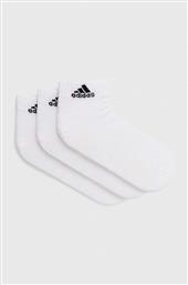 ΚΑΛΤΣΕΣ 3-PACK 3-PACK ΧΡΩΜΑ: ΑΣΠΡΟ HT3441 ADIDAS