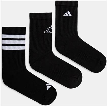 ΚΑΛΤΣΕΣ 3-PACK ΧΡΩΜΑ: ΜΑΥΡΟ, JI6315 ADIDAS