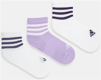 ΚΑΛΤΣΕΣ ESSENTIALS 3-PACK ΧΡΩΜΑ: ΑΣΠΡΟ, JW2768 ADIDAS