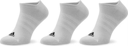 ΚΑΛΤΣΕΣ ΣΟΣΟΝΙΑ UNISEX THIN AND LIGHT NO-SHOW SOCKS 3 PAIRS HT3463 ΛΕΥΚΟ ADIDAS από το MODIVO