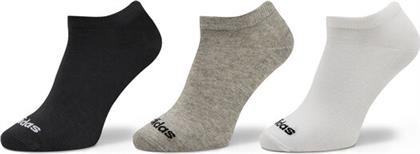 ΚΑΛΤΣΕΣ ΣΟΣΟΝΙΑ UNISEX THIN LINEAR LOW-CUT SOCKS 3 PAIRS IC1300 ΓΚΡΙ ADIDAS από το MODIVO