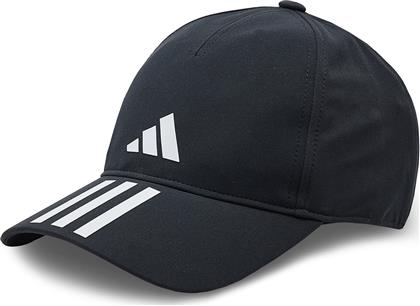 ΚΑΠΕΛΟ JOCKEY 3-STRIPES AEROREADY RUNNING TRAINING BASEBALL CAP IC6520 ΜΑΥΡΟ ADIDAS