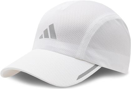 ΚΑΠΕΛΟ JOCKEY RUNNING AEROREADY FOUR-PANEL MESH CAP HR7053 ΛΕΥΚΟ ADIDAS