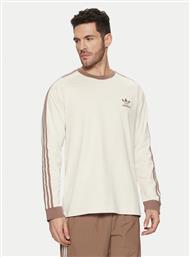 LONGSLEEVE ADICOLOR CLASSICS 3-STRIPES JN7022 ΕΚΡΟΥ SLIM FIT ADIDAS