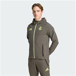 M REAL MADRID TIRO 25 VIS TECH TRAVEL JACKET (9000251159-89663) ADIDAS