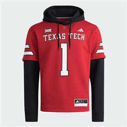 M TEXAS TECH HOME HOODED JERSEY (9000260233-66145) ADIDAS