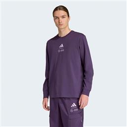 MERCEDES ΑΝΔΡΙΚΗ ΜΠΛΟΥΖΑ ΜΕ ΜΑΚΡΥ ΜΑΝΙΚΙ (9000235930-87131) ADIDAS