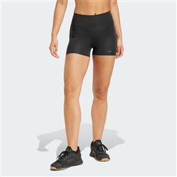 OPTIME 4-INCH RAW-CUT-HEM LEGGINGS (9000196376-1469) ADIDAS