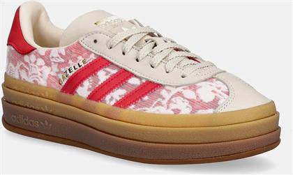 ΑΘΛΗΤΙΚΑ GAZELLE BOLD ΧΡΩΜΑ: ΜΠΕΖ, JR8885 ADIDAS ORIGINALS