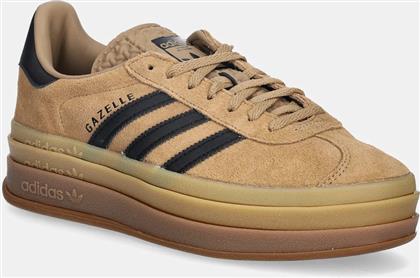 ΑΘΛΗΤΙΚΑ GAZELLE BOLD ΧΡΩΜΑ: ΚΑΦΕ, JQ3582 ADIDAS ORIGINALS