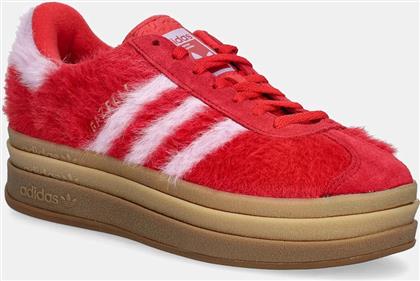ΑΘΛΗΤΙΚΑ GAZELLE BOLD ΧΡΩΜΑ: ΚΟΚΚΙΝΟ, JS3905 ADIDAS ORIGINALS