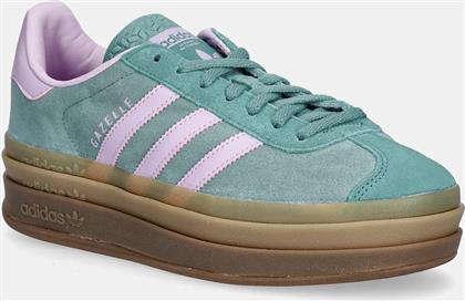 ΑΘΛΗΤΙΚΑ GAZELLE BOLD W ΧΡΩΜΑ: ΠΡΑΣΙΝΟ, JS3894 ADIDAS ORIGINALS