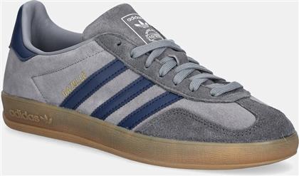 ΑΘΛΗΤΙΚΑ GAZELLE INDOOR ΧΡΩΜΑ: ΓΚΡΙ, JQ8397 ADIDAS ORIGINALS