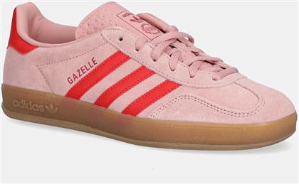 ΑΘΛΗΤΙΚΑ GAZELLE INDOOR ΧΡΩΜΑ: ΠΟΡΤΟΚΑΛΙ, JQ1793 ADIDAS ORIGINALS
