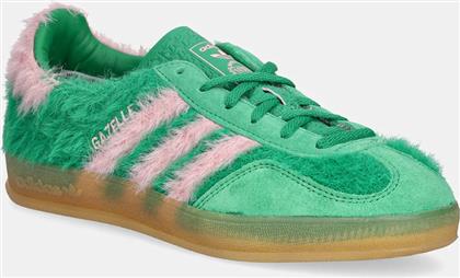 ΑΘΛΗΤΙΚΑ GAZELLE INDOOR ΧΡΩΜΑ: ΠΡΑΣΙΝΟ, JP8342 ADIDAS ORIGINALS