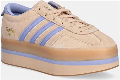 ΑΘΛΗΤΙΚΑ GAZELLE STACK W ΧΡΩΜΑ: ΜΠΕΖ, JS3927 ADIDAS ORIGINALS