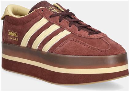 ΑΘΛΗΤΙΚΑ GAZELLE STACK W ΧΡΩΜΑ: ΚΑΦΕ, JS3928 ADIDAS ORIGINALS