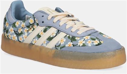 ΑΘΛΗΤΙΚΑ SAMBAE ΧΡΩΜΑ: ΜΠΛΕ, JQ6046 ADIDAS ORIGINALS