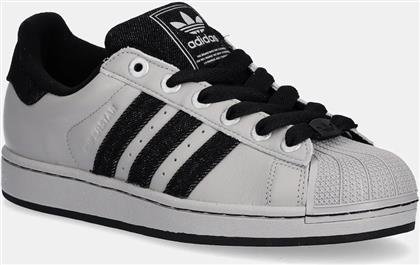 ΑΘΛΗΤΙΚΑ SUPERSTAR II ΧΡΩΜΑ: ΓΚΡΙ, JP8760 ADIDAS ORIGINALS