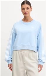 ΜΠΛΟΥΖΑ 3S CROP SWEAT ΧΡΩΜΑ: ΜΠΛΕ, JC8141 ADIDAS ORIGINALS