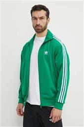 ΜΠΛΟΥΖΑ ADICOLOR CLASSICS FIREBIRD ΧΡΩΜΑ: ΠΡΑΣΙΝΟ, IU0762 IU0762 ADIDAS ORIGINALS από το ANSWEAR