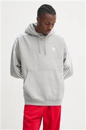 ΜΠΛΟΥΖΑ BAGGY HOODIE ΧΡΩΜΑ: ΓΚΡΙ, ΜΕ ΚΟΥΚΟΥΛΑ, JP1076 ADIDAS ORIGINALS