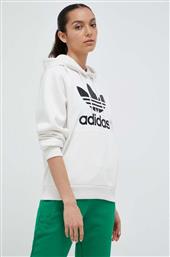 ΜΠΛΟΥΖΑ ΧΡΩΜΑ: ΑΣΠΡΟ, ΜΕ ΚΟΥΚΟΥΛΑ ADIDAS ORIGINALS