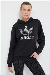 ΜΠΛΟΥΖΑ ΧΡΩΜΑ: ΜΑΥΡΟ, ΜΕ ΚΟΥΚΟΥΛΑ ADIDAS ORIGINALS