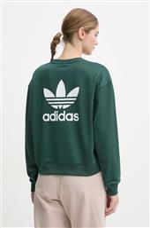 ΜΠΛΟΥΖΑ ΧΡΩΜΑ: ΠΡΑΣΙΝΟ, IY4715 ADIDAS ORIGINALS