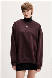ΜΠΛΟΥΖΑ ESSENTIALS ΧΡΩΜΑ: ΚΑΦΕ, KW1879 ADIDAS ORIGINALS