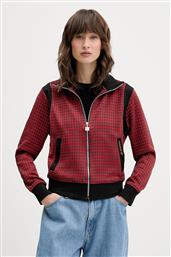 ΜΠΛΟΥΖΑ HOUNDSTOOTH ΧΡΩΜΑ: ΚΟΚΚΙΝΟ, JY3461 ADIDAS ORIGINALS